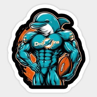 Dolphins #4 Sticker